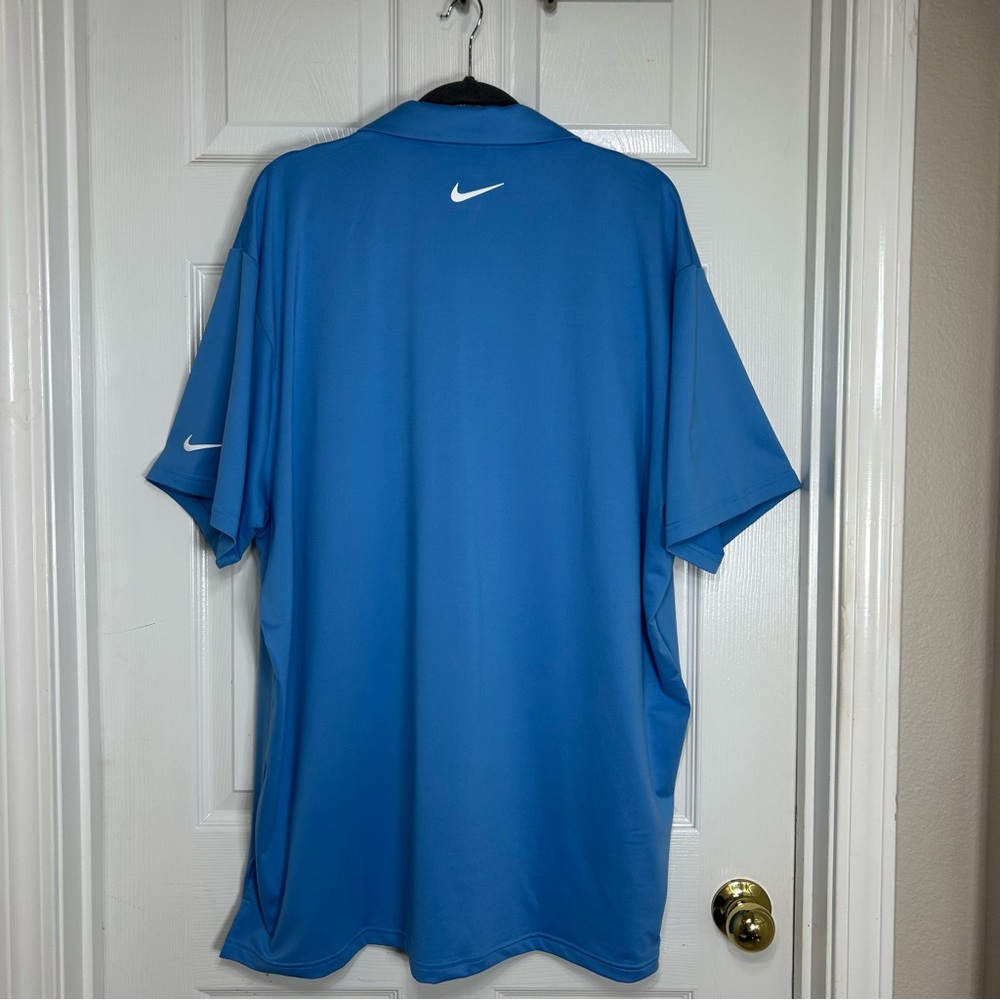 Nike FZ7495-489 Dri-FIT Men's Light Blue Golf Polo Shirt XXL - Picture 4 of 13